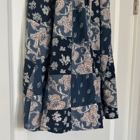 Roller Rabbit Blue Paisley patchwork Dress - Picture 6 of 7